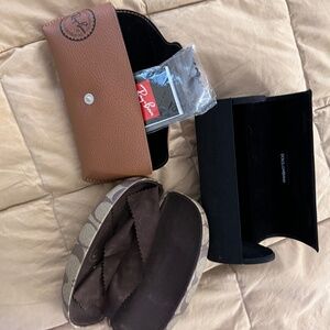 Set of 3 eyeglass cases